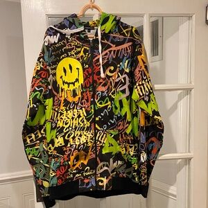 Black Jack size Junior 2X Hooded jacket good condition